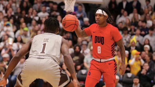 After huge first half last time out, Dukes get buried early by Bonnies taken in Altoona, Pa. (Duquesne)